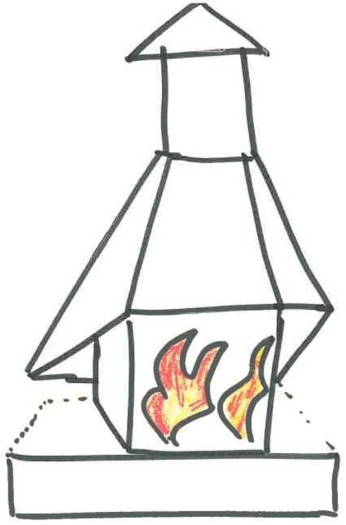 casa > calefacción > calefacción de leña > utensilios para la chimenea  imagen - Diccionario Visual